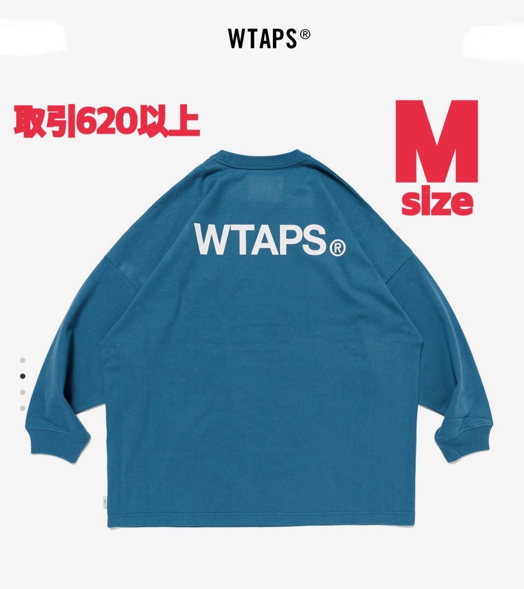 WTAPS 2025SS IDENTITY LS TEAL Mサイズ 02ダブルタップス アイデンティティ ロングスリーブTシャツ TEE ロンT ティール MEDIUM拍卖