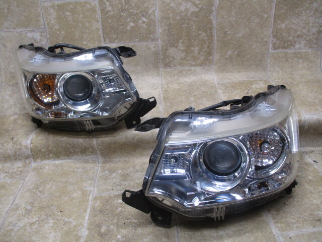 J9/ MH34S/MH44SワゴンRスティングレー純正HIDヘッドライト左右 KOITO 100-59271拍卖