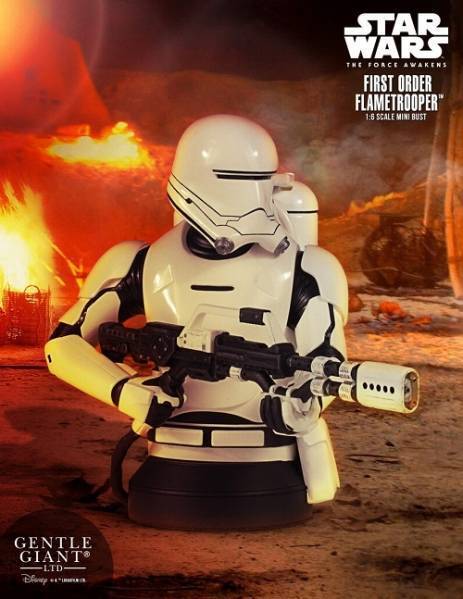 ★GENTLE GIANT★EPI Ⅶ★FIRST ORDER★FLAMETROOPER★COLLECTBLE MINI BUST★拍卖