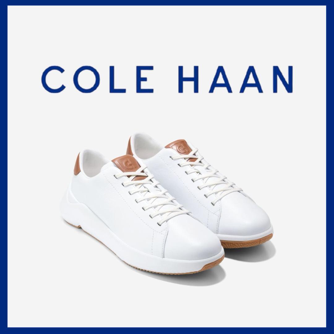 ○★新品 未使用 COLE HAAN ゼログランド トップスピンプロ スニーカー ホワイト 26cm(コールハーン)○●拍卖