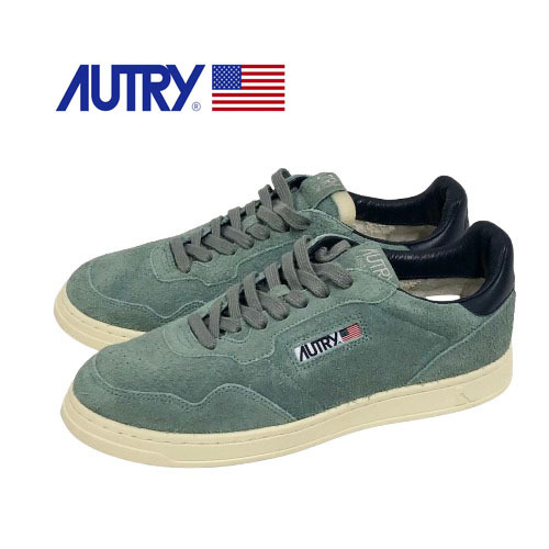 ○★新品未使用 AUTRY (オートリー) スエード ブルー系 27cm★○拍卖