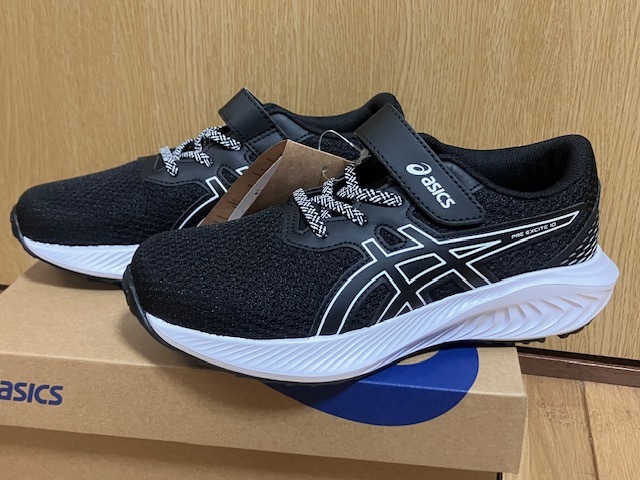 送料込み 新品 asics アシックス 22cm PRE EXCITE 10 PS 1014A297-001 Kids キッズ 送料無料拍卖
