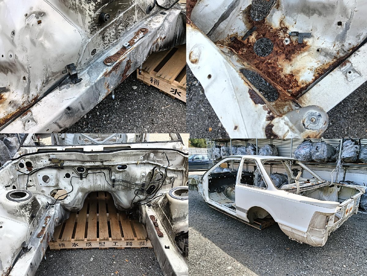 手渡しのみ 登録書類無し トヨタ ボディフレーム ボディシャーシ ソアラ E-GZ20 GZ20 1988 #hyj NSP261079拍卖