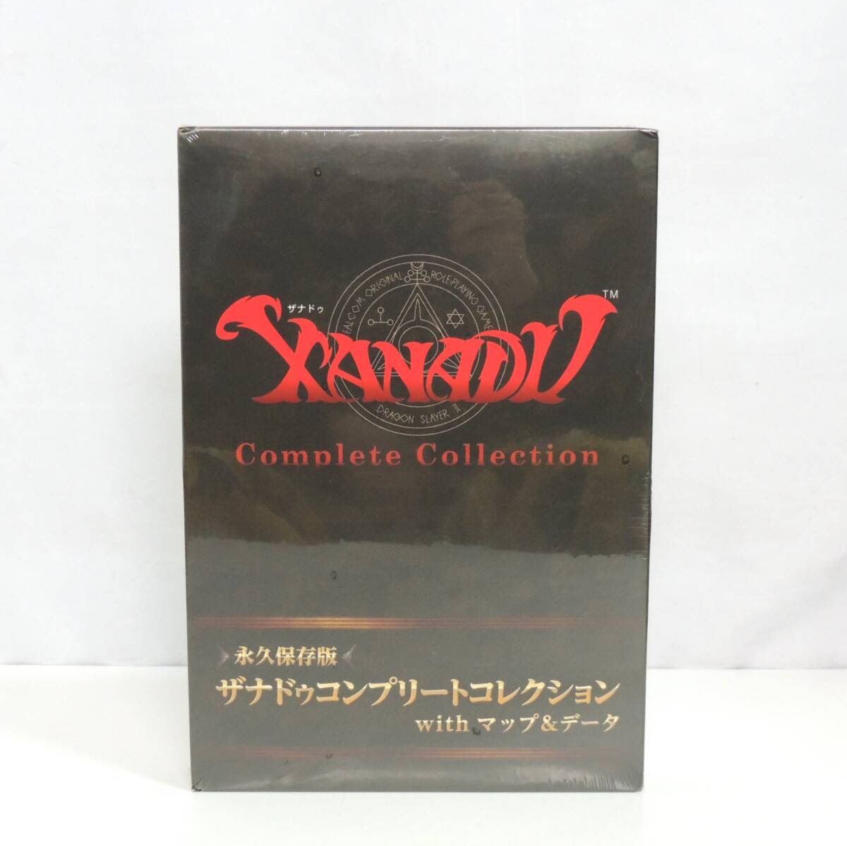 □ 【未開封品】 日本ファルコム 永久保存版 ザナドゥ コンプリートコレクション with マップ&データ XANADU 経年保管品 ③拍卖