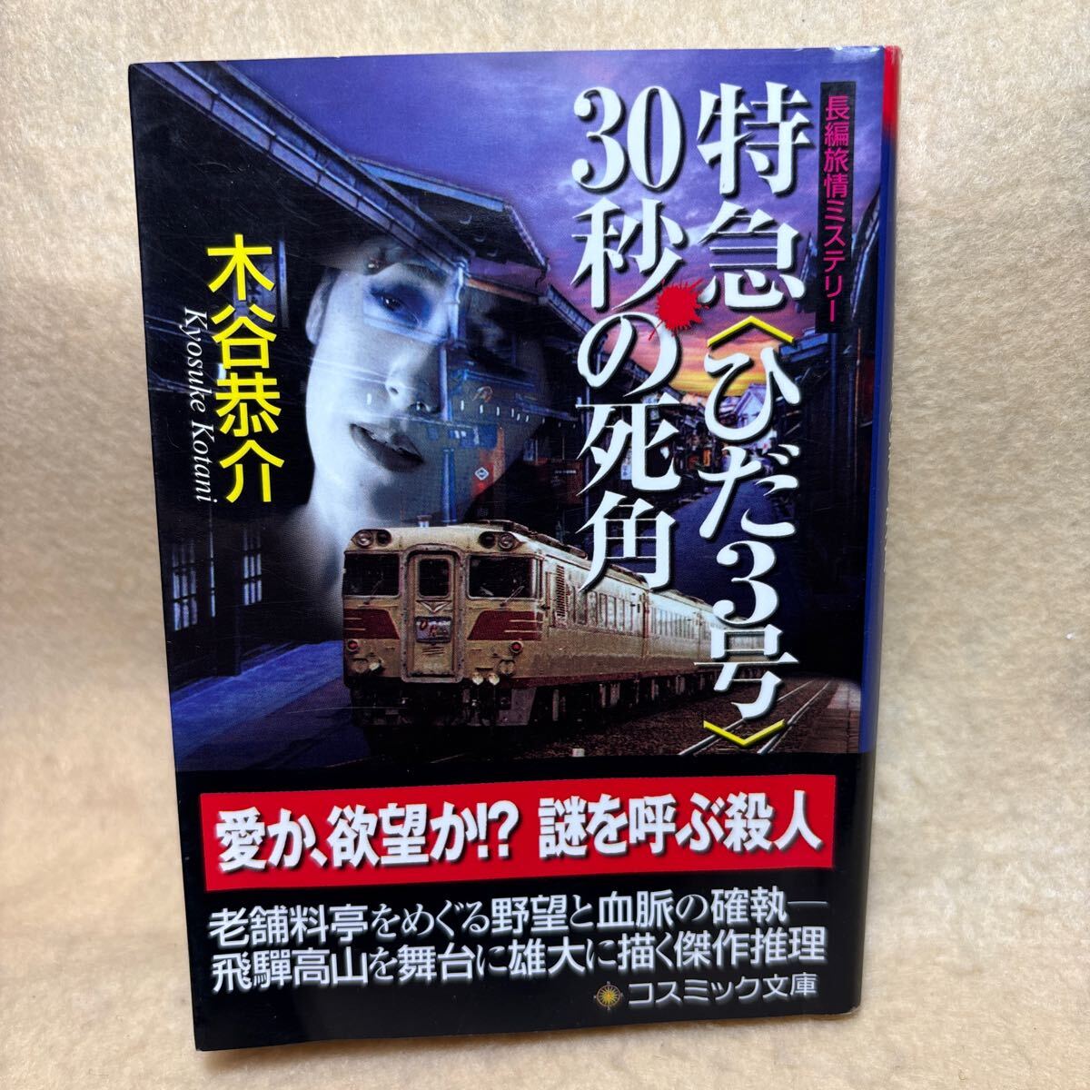 木谷恭介『特急“ひだ3号”30秒の死角』(コスミック出版)拍卖
