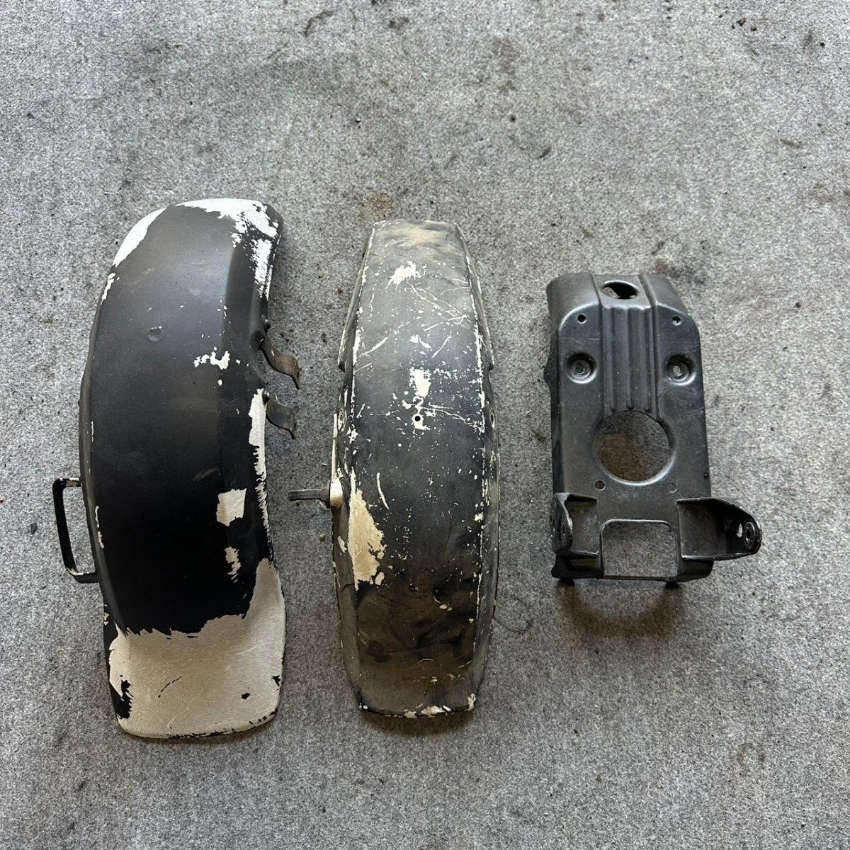 シャリー 角目シャリー フェンダー 前後 フロント リア フロントステー ヘッドライトステー cf50 cf70 純正 ジャンク拍卖