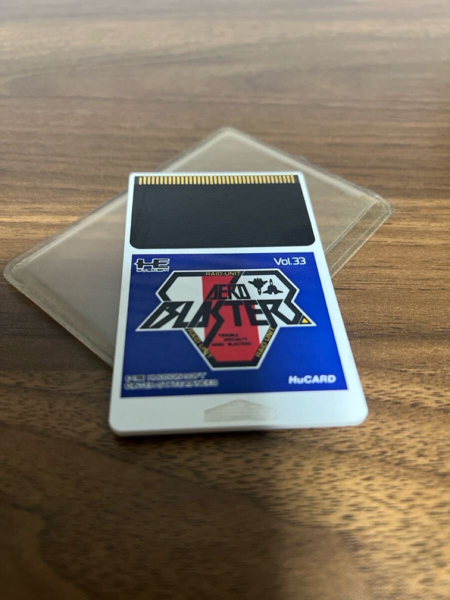 PCエンジン PCエンジンソフト Huカード シューティング エアロブラスターズ拍卖
