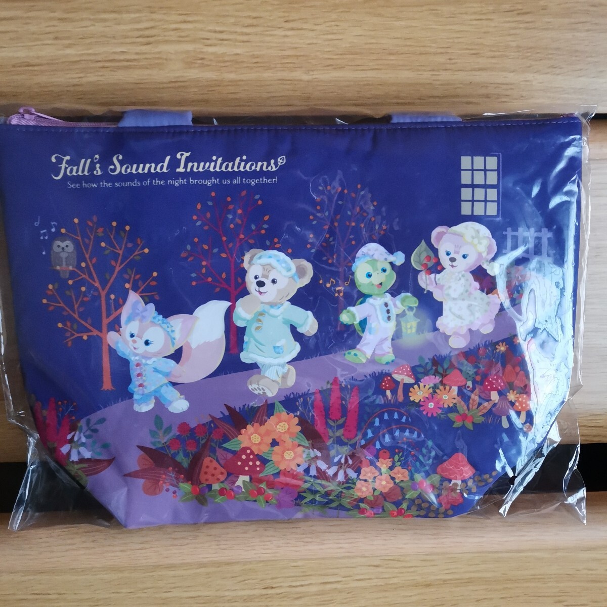 スーベニア ランチケース ダッフィー&フレンズのフォールズ・サウンド・インビテーション TDS 東京ディズニーシー トートバッグ拍卖