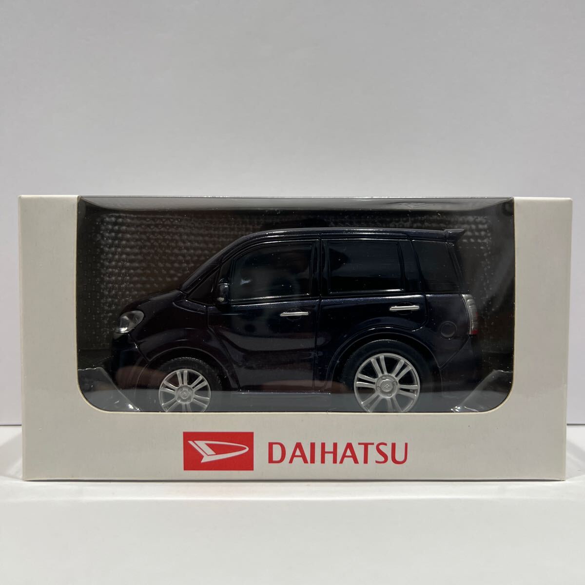 非売品 DAIHATSU ディーラー特注 TANTO CUSTOM Exe ダイハツ タントカスタム エクゼ 黒 L455S カラーサンプル プルバックカー ミニカー拍卖