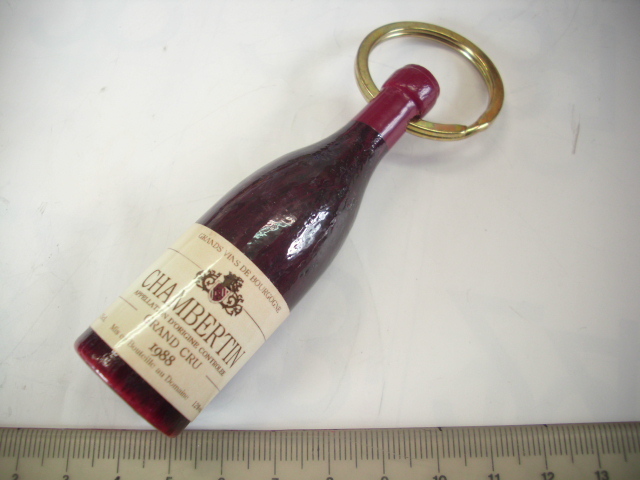 キーホルダー■ワインボトル型フランスCHAMBERTIN?■/#5608拍卖