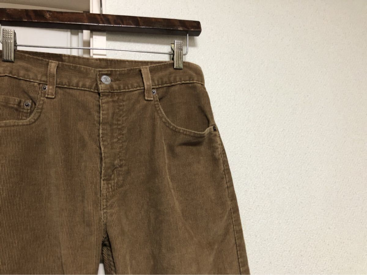 ◎ 2000年5月00sヴィンテージコロンビア製リーバイス505-3824コーデュロイ パンツ工場748W30L30実測W76cmL75cm拍卖