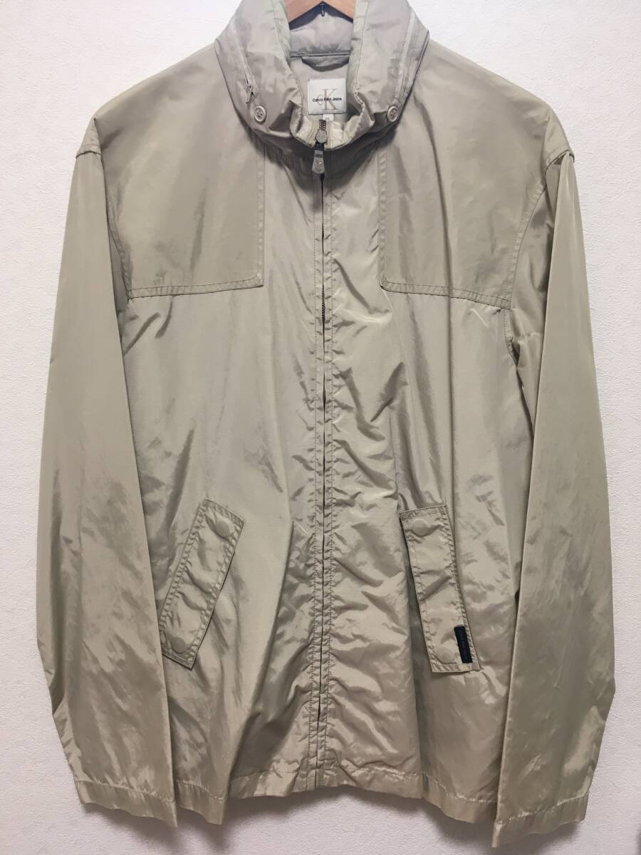 【即決】00's Calvin Klein Jeans ナイロンジャケット Size M 美品USED 古着 アメカジ拍卖