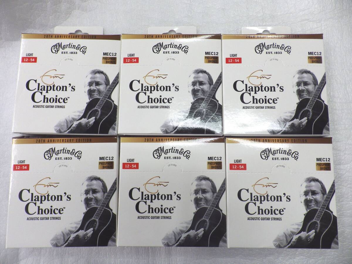 6セット 限定品 Martin マーチン アコースティックギター弦 PHOSPHOR BRONZE Light (.012 - .054) 20TH ANNIVERSARY EDITION MEC-12拍卖