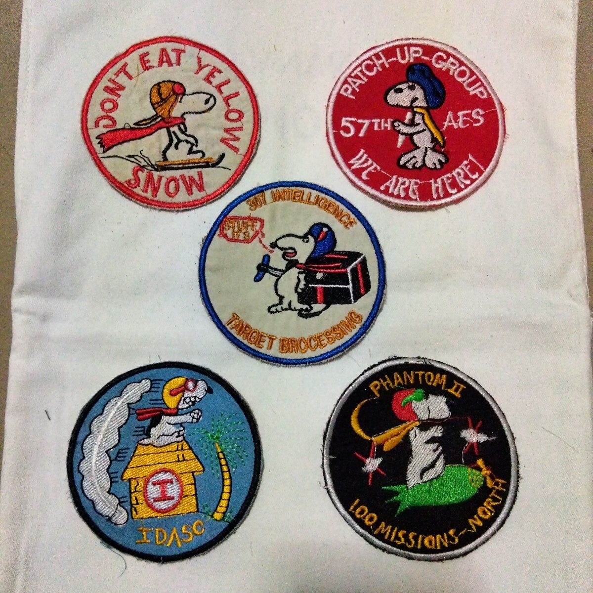 ワッペン アメカジ パッチ 戦争 ベトナム 刺繍 セット 全部 まとめて コレクション レア 入手困難 カスタム USA ヴィンテージ キャラクター拍卖