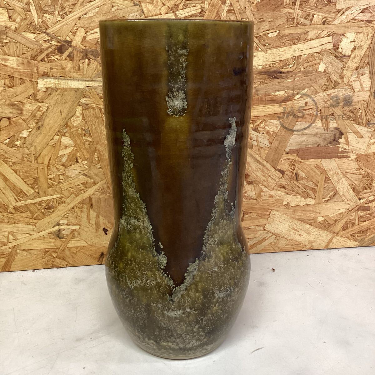 九谷焼 昭一郎 花瓶 陶器 花入 インテリア 和室 置き物 (I 100)拍卖