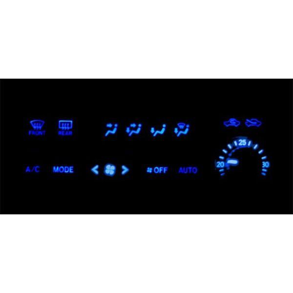 JZX100 LEDエアコン照明セット! ピンク デジタル表示なし用拍卖