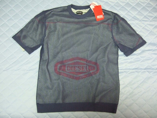 セール 未使用 DIESEL Tシャツと重ね網シャツ 拍卖