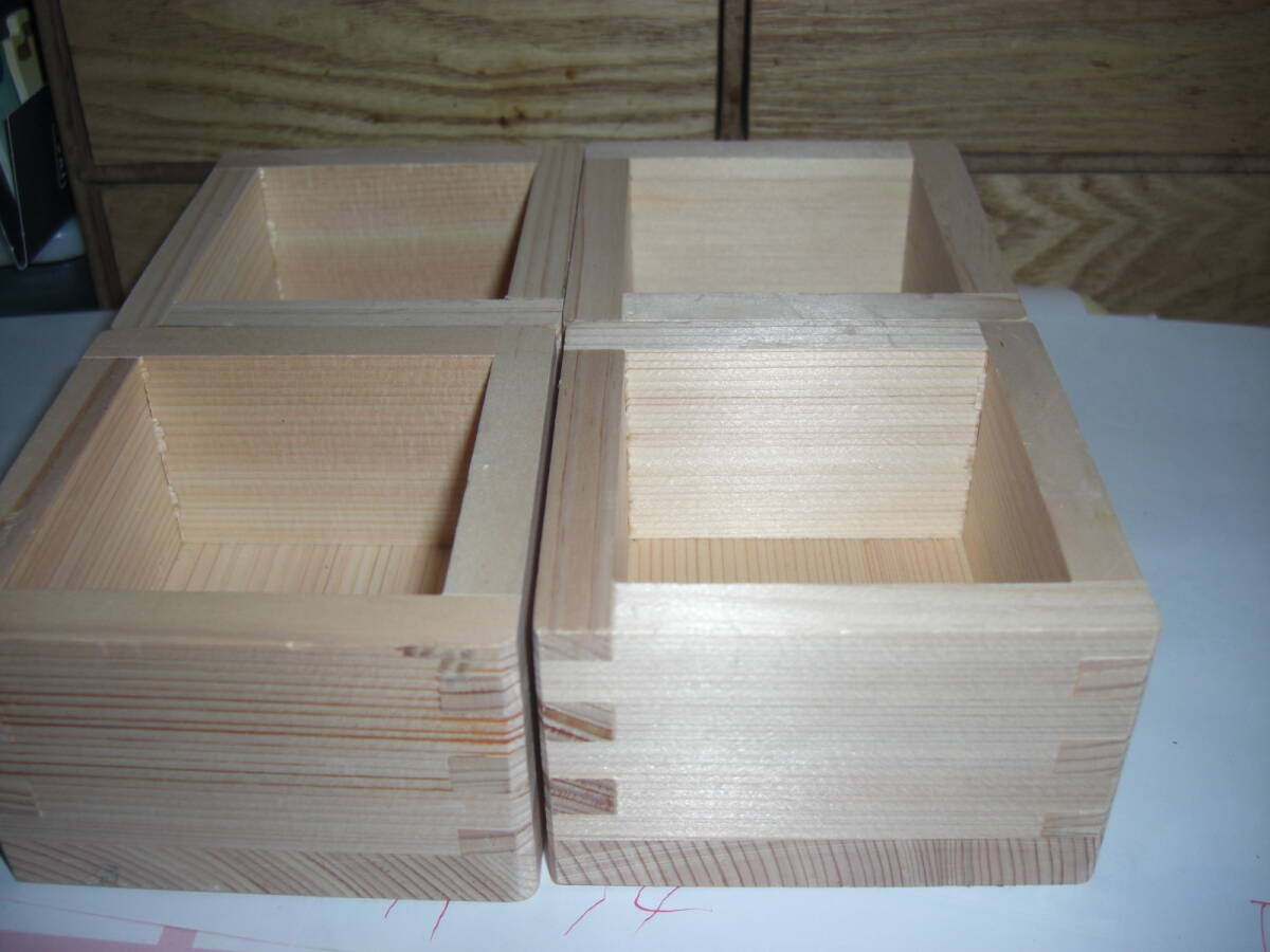 Panasonic home の 一合升 5個 木工造形 匠拍卖