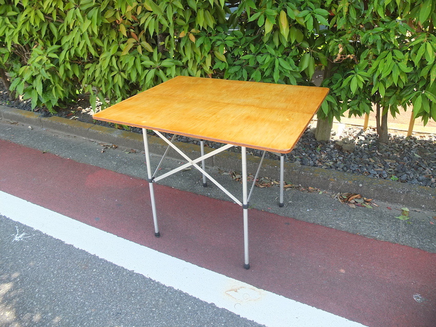 YAMAKOU CO LTD「snowpeak Ajustable Folding Table」ヤマコウ スノーピーク アジャスタブル フォールディングテーブル 折りたたみテーブル拍卖
