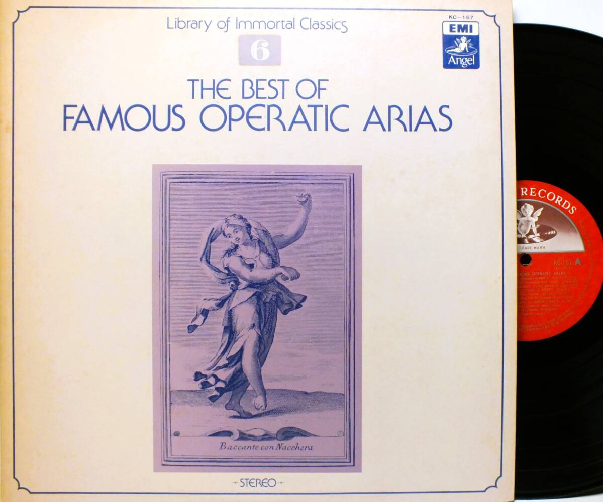 LP KC 157 オペラ・アリア集 マリア・カラス 歌に生き愛に生き レナータ・スコット ある晴れた日に 【8商品以上同梱で送料無料】2505拍卖
