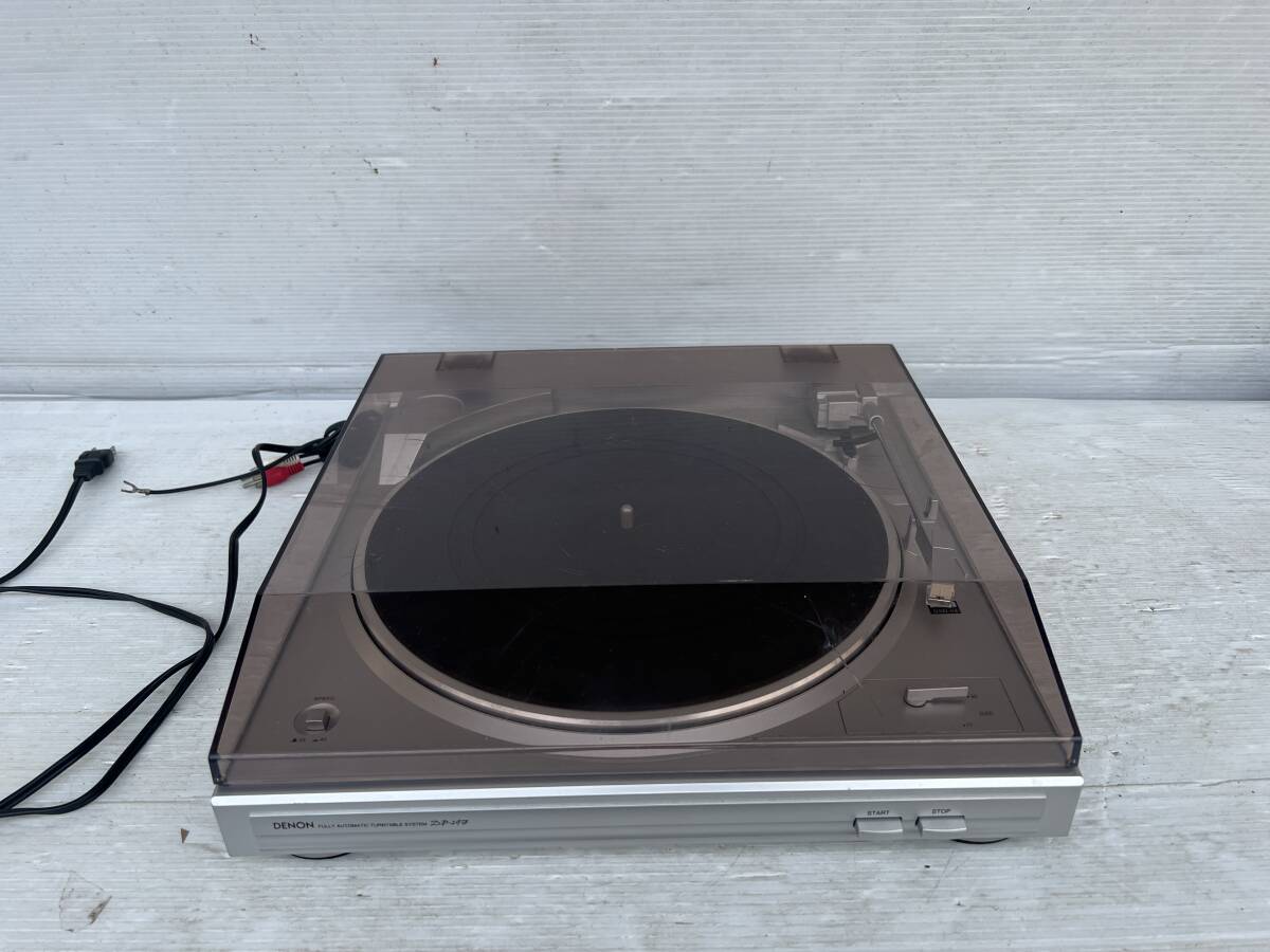 DENON デノン DP-29J レコードプレイヤー ターンテーブル 通電OK拍卖