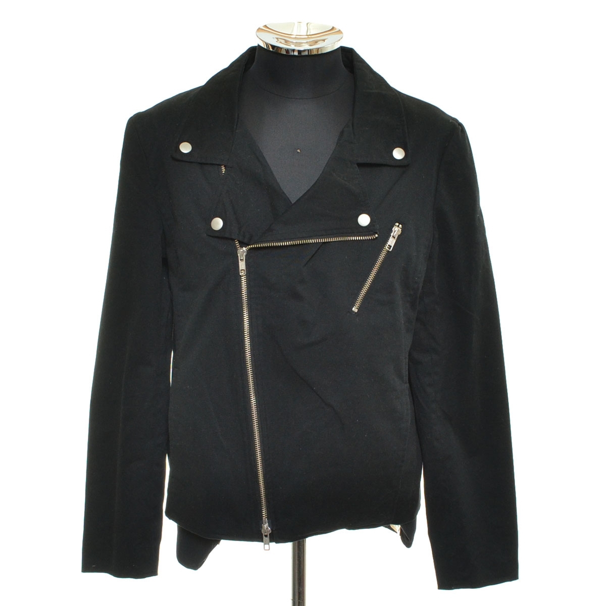 〇547085 URBAN RESEARCH アーバンリサーチ ○ライダースジャケット サイズ38 メンズ ブラック拍卖