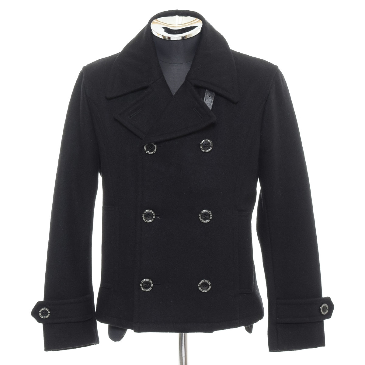 ●546996 Pherrow's フェローズ ●ピーコート Pコート POSJ1 サイズ38/M メンズ ダークネイビー拍卖