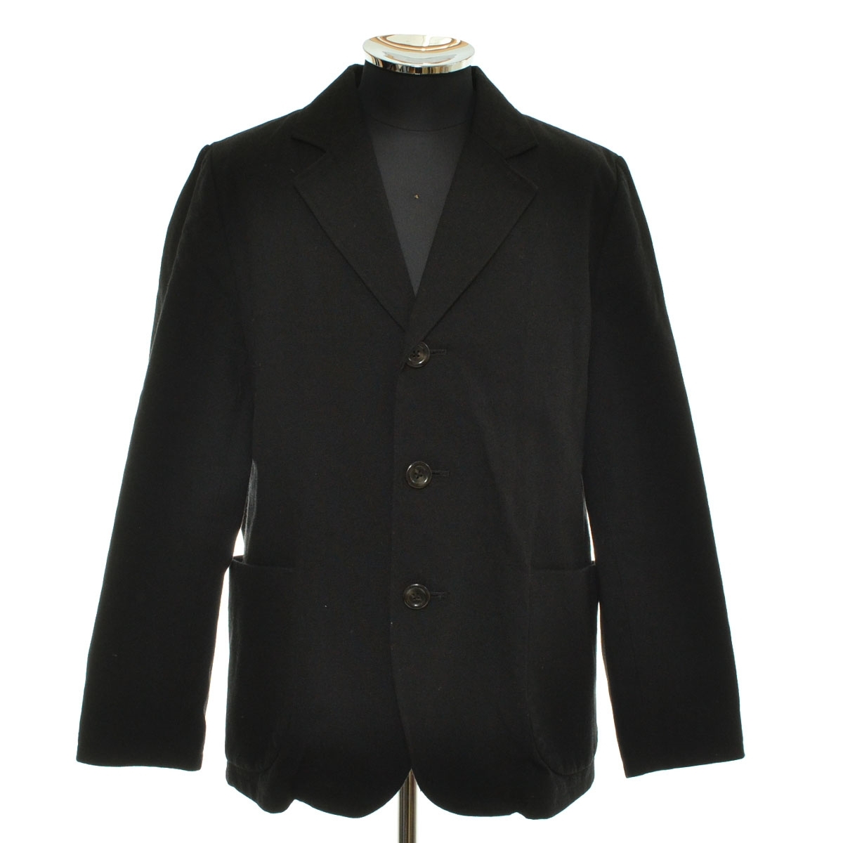 ●546993 WEIRDO ウィアード ●テーラードジャケット シルク ウール WED-18-AW-08 サイズM メンズ 日本製 ブラック拍卖