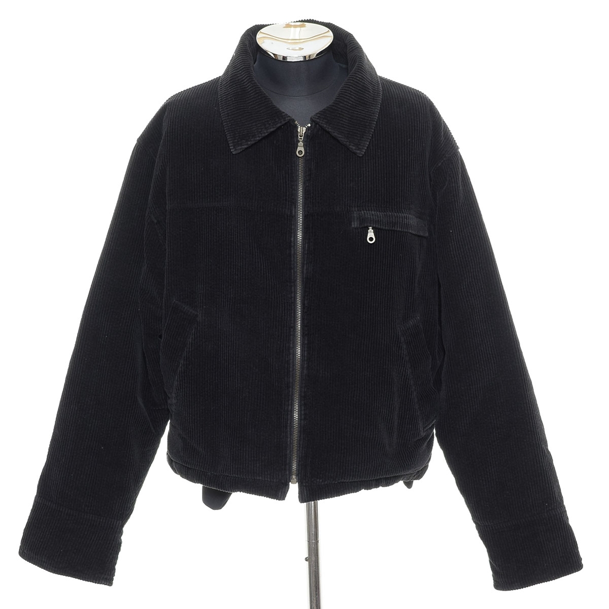 ●551752 ●コーデュロイジャケット ANDY JOHN'S サイズL メンズ ブラック拍卖