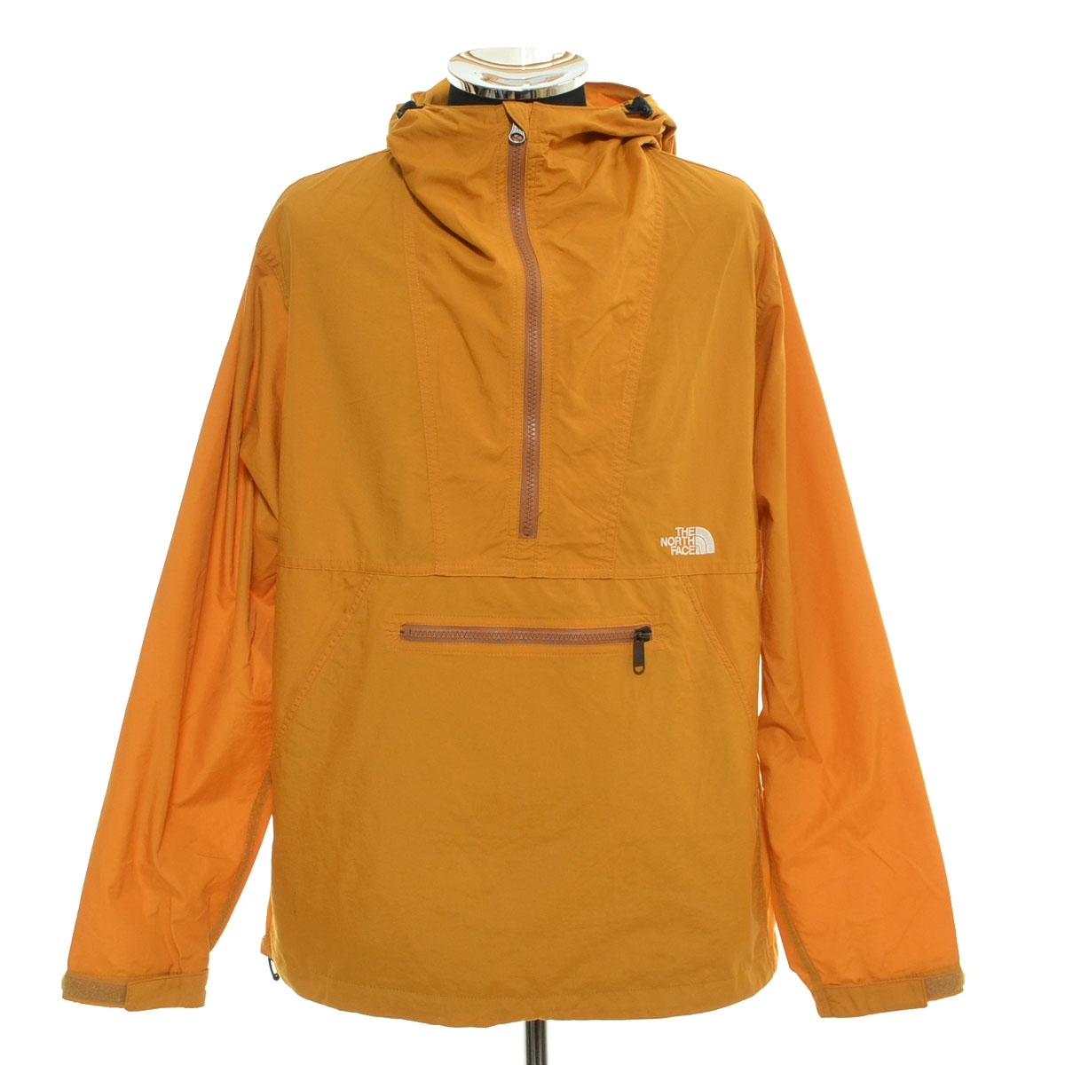 ●549911 THE NORTH FACE ノースフェイス ●アノラックパーカー ジャケット コンパクトアノラック NP21735 サイズM メンズ マスタード拍卖