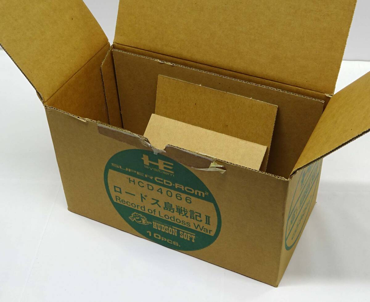 ■空箱です■ ロードス島戦記Ⅱ PCエンジンスーパーCD-ROM2の箱拍卖