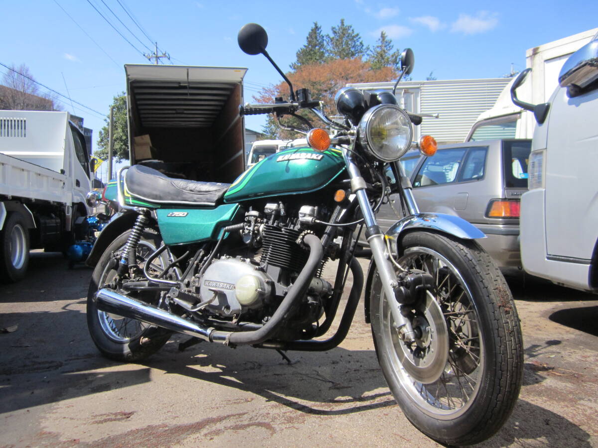 ★KZ750T★ジャンク★引取り限定★拍卖