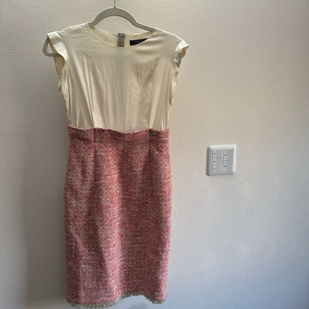 フォクシー ワンピース ツイード 40拍卖