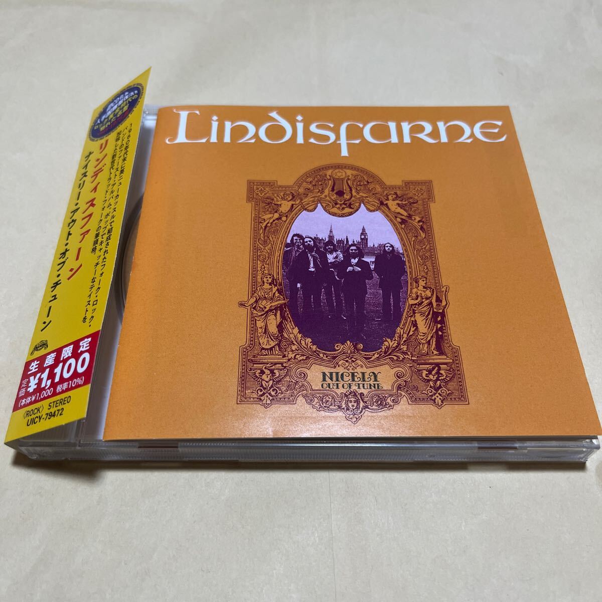 リンディスファーン ナイスリー・アウト・オブ・チューン 帯付 生産限定盤 廃盤 ボーナストラック リマスター フォーク トラッド拍卖