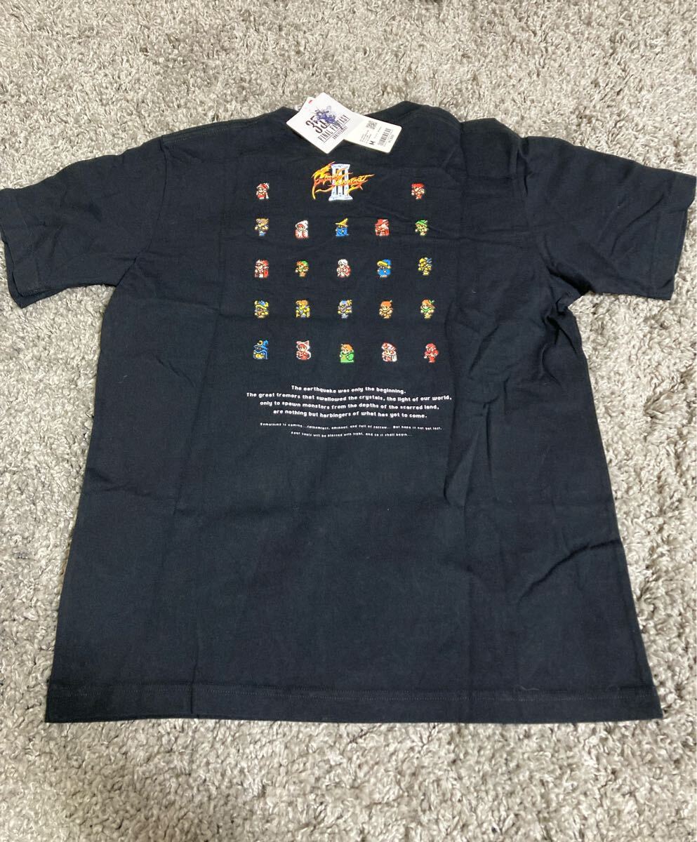 送料無料 送料無料 UNIQLO ファイナルファンタジー FF14 ユニクロUT Tシャツ Mサイズ 新品 未使用 タグ付き 半袖 ドット絵 ブラック拍卖