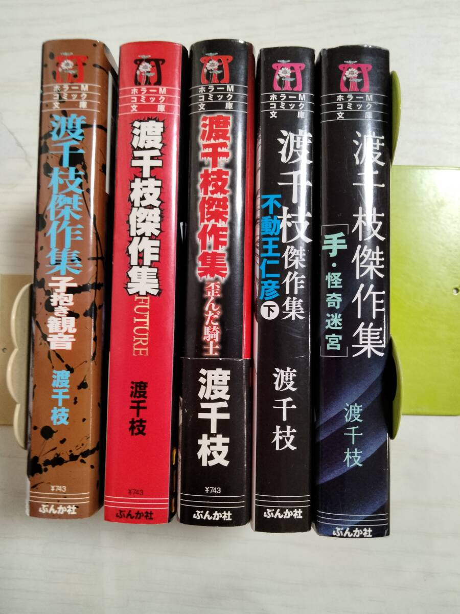 渡千枝 文庫5冊/歪んだ騎士/不動王仁彦(下)/子抱き観音/FUTURE/ 手・怪奇迷宮 ばら売り相談 <送料2個口370円~>拍卖
