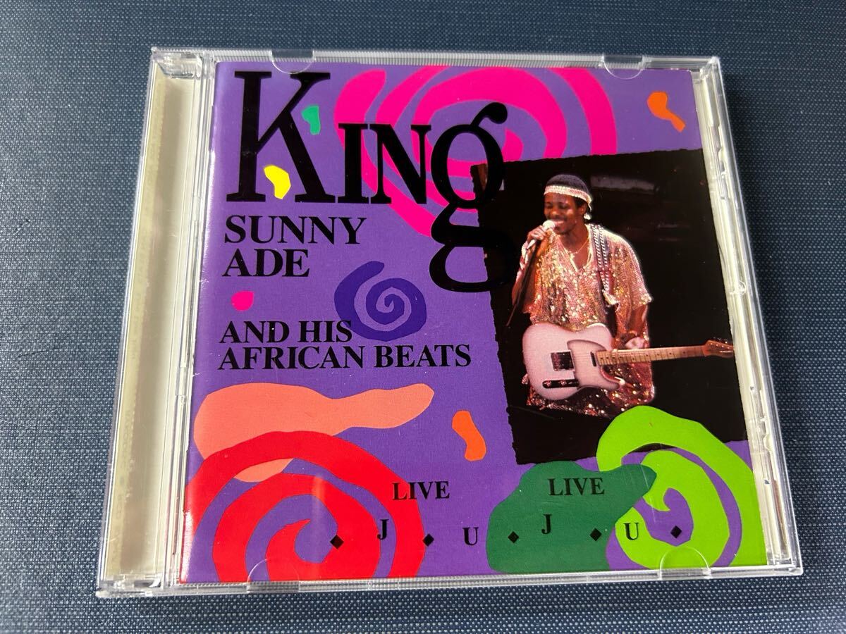 【輸入盤】CD キング・サニー・アデ ヒズ・アフリカン・ビーツ LIVE ※ナイジェリア出身のジュジュ・ミュージック歌手拍卖