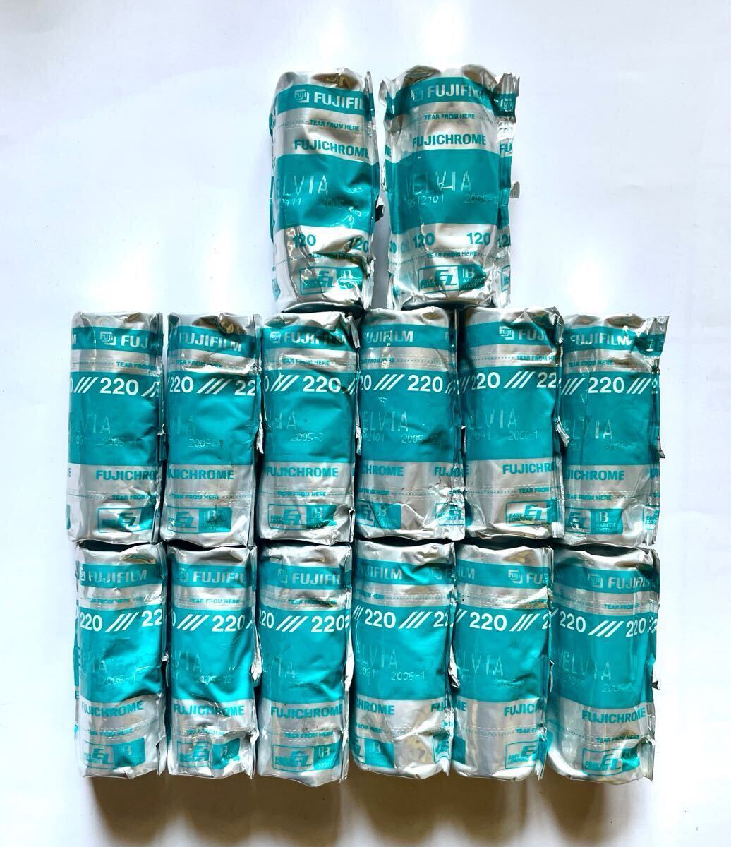 FUJIFILM ISO50ベルビア 120-2本 220-12本 期限切れです拍卖