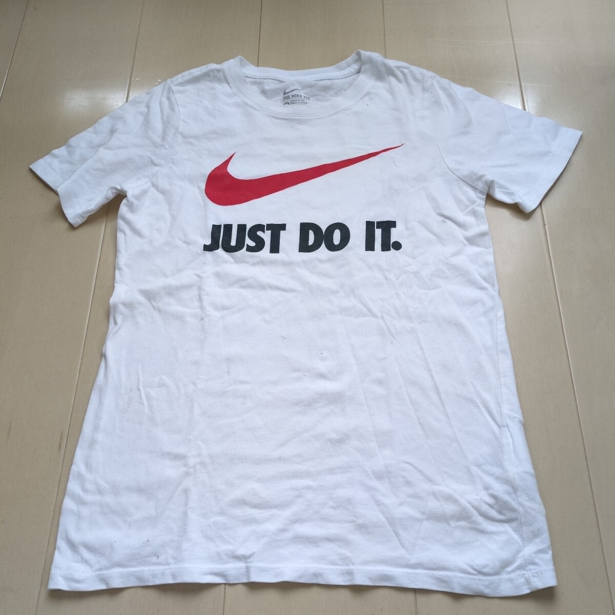 NIKE 半袖Tシャツ 140cm  ナイキ 白 ホワイト 子供 キッズ ジュニア 拍卖