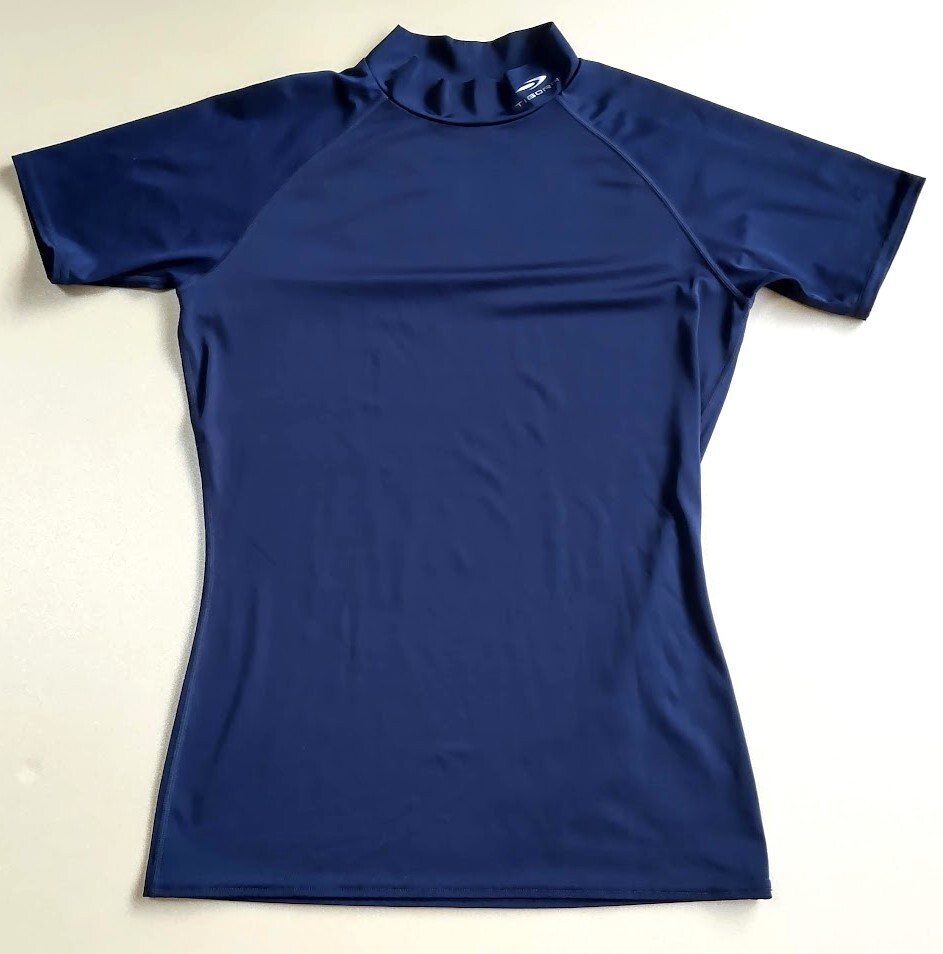 ティゴラ TIGORA フィットシャツ 紺 NAVY ネイビー拍卖