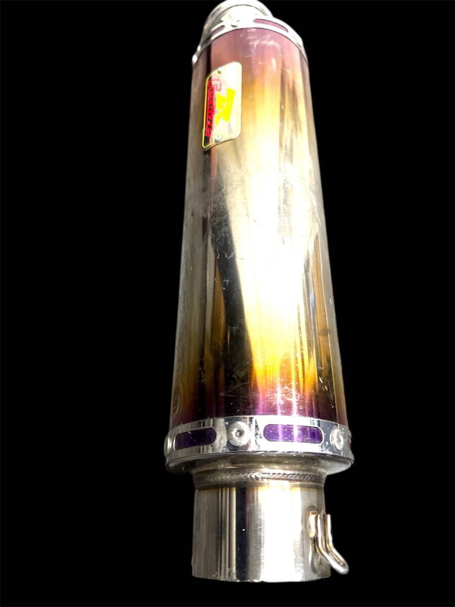 ●H7-7-27 中古品 リアライズマフラー EMPLESS チタンマフラー バイク 部品拍卖