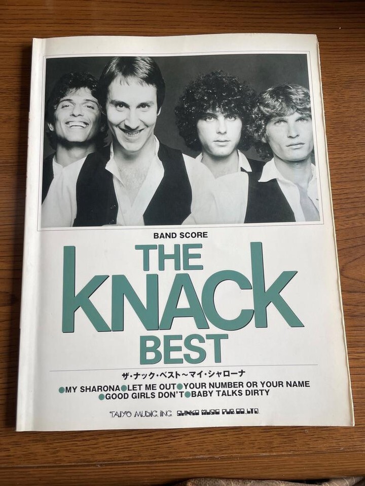 ★ THE KNACK / BEST / ナック ベスト バンドスコア 楽譜 / My Sharona ザ・ナック拍卖