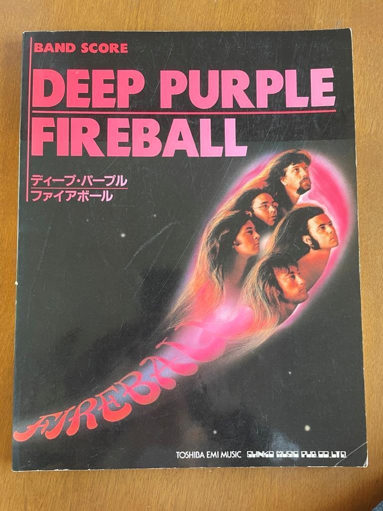 ★ DEEP PURPLE ファイアーボール FIREBALL ディープパープル バンドスコア リッチーブラックモア ジョンロード イアンギラン イアンペイス拍卖