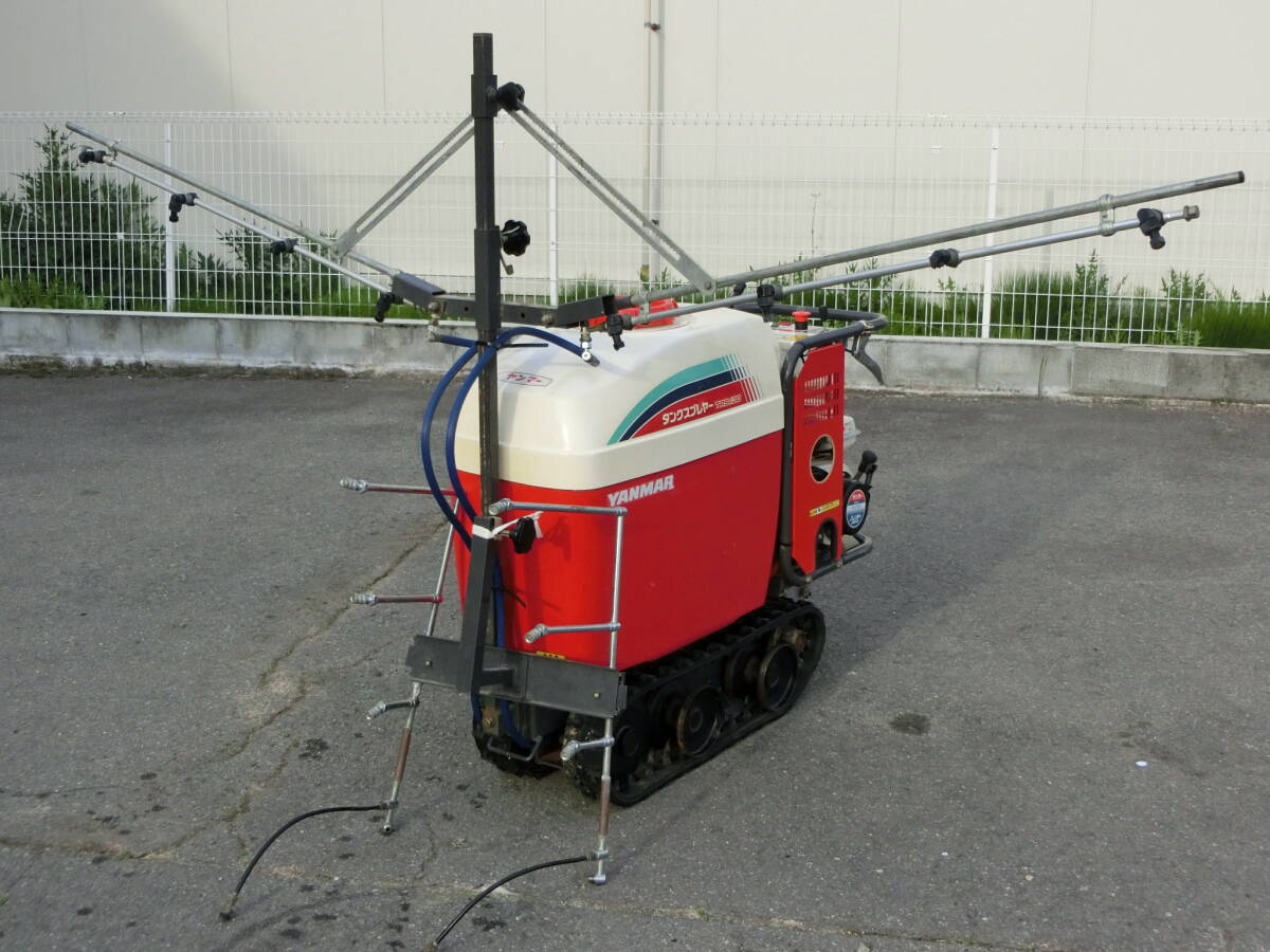 山形 ヤンマー マルチ タンクスプレイヤー ブームスプレイヤー TRS130 3馬力 自走式 エンジン散布機 果樹園 農機具市場寒河江店拍卖