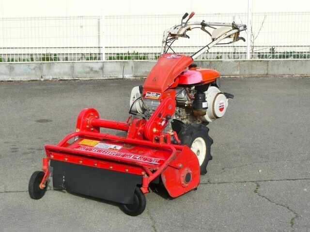山形 三菱 ミツビシ ハンマーナイフモア 草刈機 MKF85 フロントカルチ 8.5馬力 GM290Lエンジン ガソリン 農機具市場寒河江店拍卖