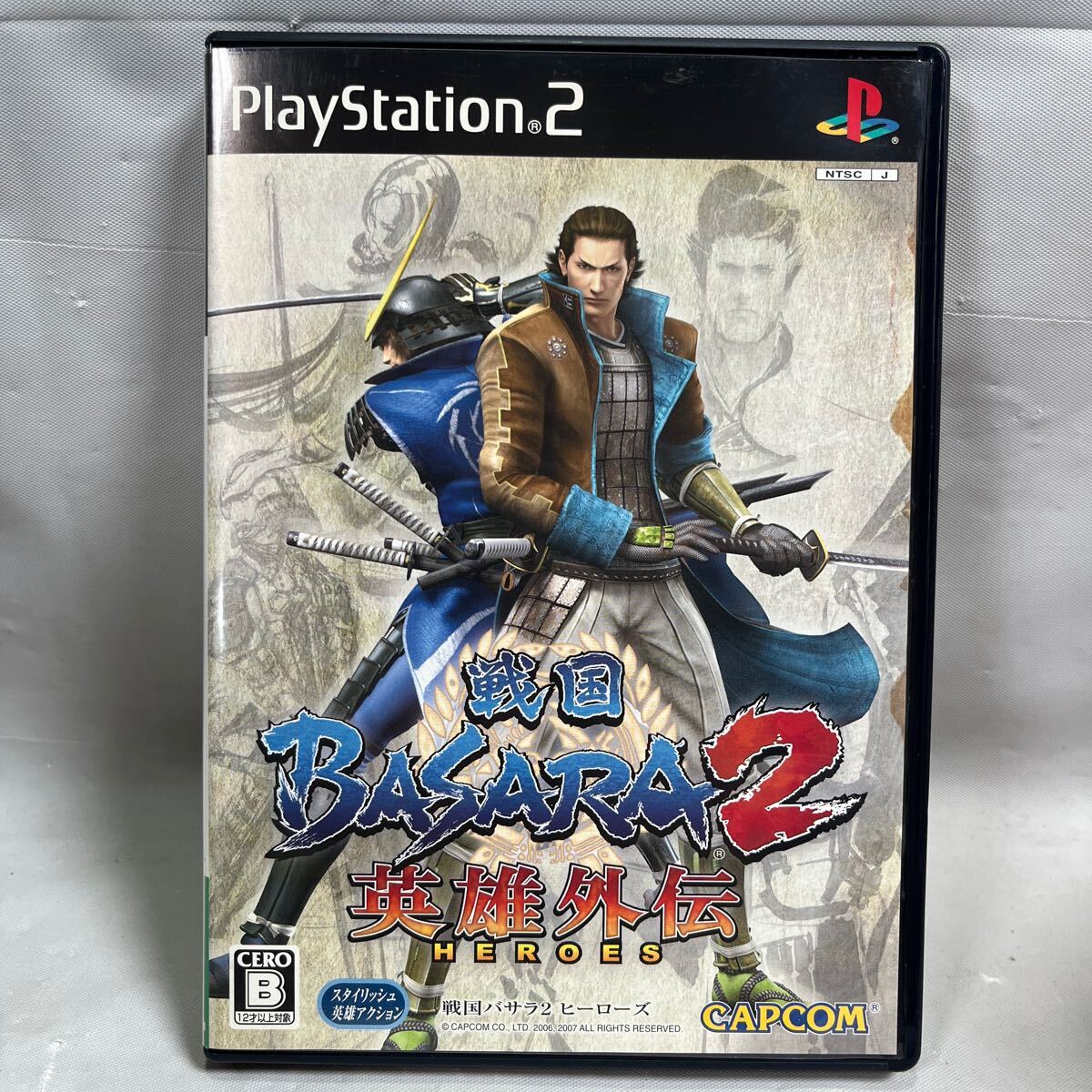 PS2/戦国BASARA2 英雄外伝 取説付録有り 中古品拍卖