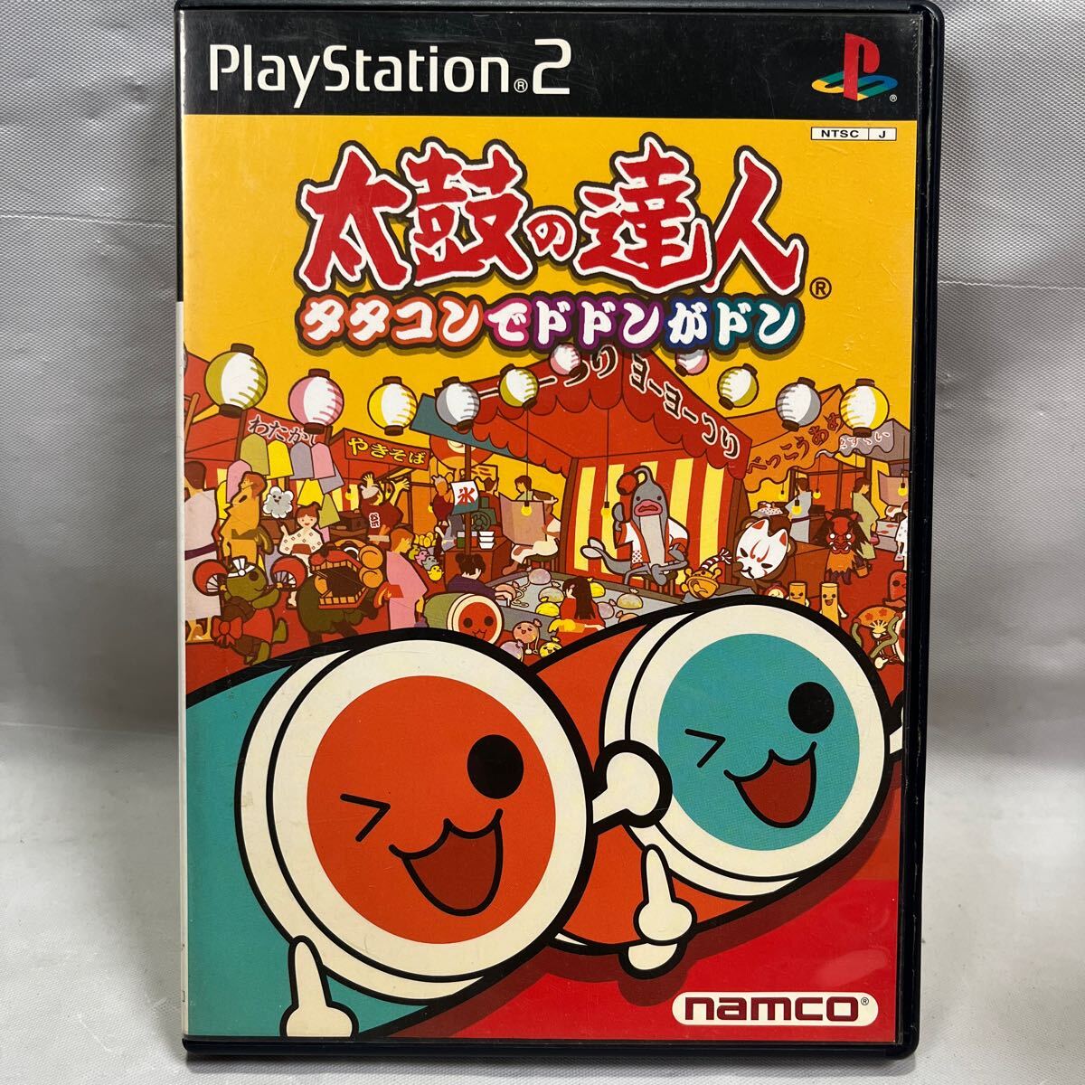PS2/太鼓の達人 タタコンでドドンがドン 取説有り 中古品拍卖