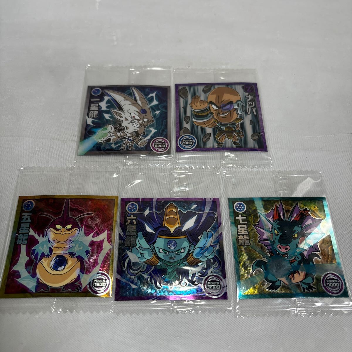 ドラゴンボールGT シール 5枚セット 未使用拍卖