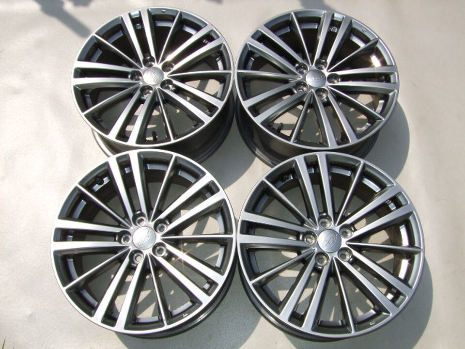 スバル純正アルミホイール GP系 インプレッサスポーツ BRZ XV 17×7J 100 +48 4本 会社宛 送料安い J23拍卖