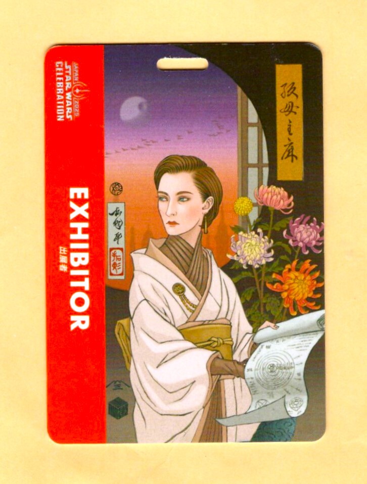 スター・ウォーズ セレブレーション ジャパン 2025 出展者 バッジ モン・モスマ STAR WARS CELEBRATION JAPAN 2025 EXHIBITOR badge拍卖
